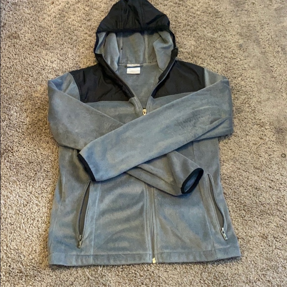 Blue/grey black Columbia jacket